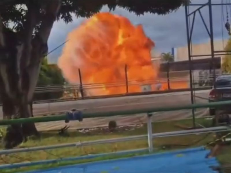 Explosão e incêndio atingem fábrica do Distrito em Manaus