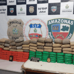 Polícia Civil do Amazonas apreende R$ 5 milhões em drogas e prende dois em operação no interior do estado